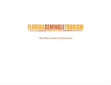 Tablet Screenshot of floridaseminoletourism.com